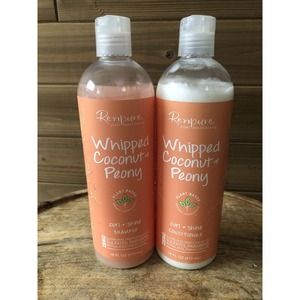 Renpure - Whipped COCONUT & PEONY - SHAMPOO & conditioner set 16 oz Each